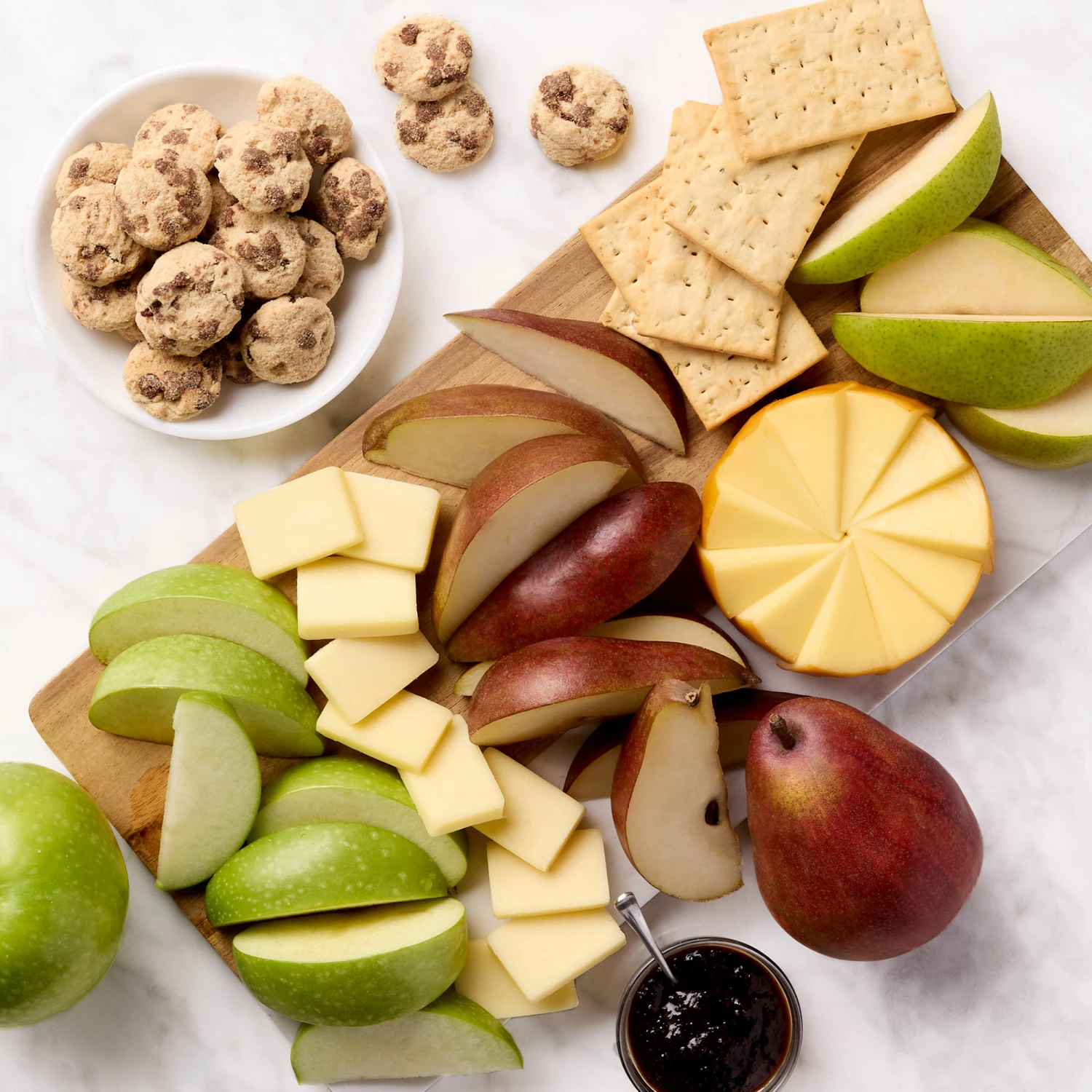 Fruit & Snack Gift Basket - Image 2